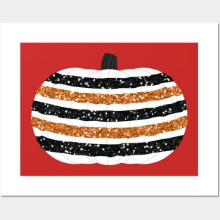 Cute Pumpkin Colorful Design Posters and Art